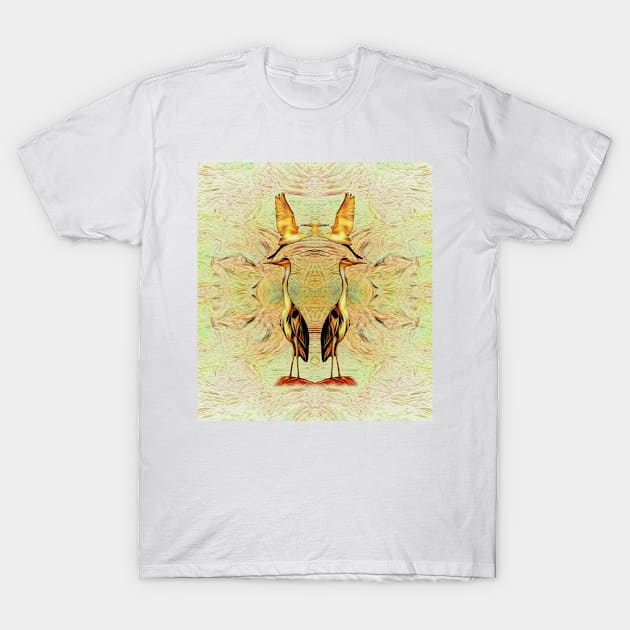 Birds in symmetry. T-Shirt by Guardi